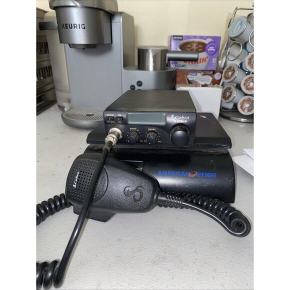 Cobra 19 Ultra III Lightweight Mobile CB & Microphone (Tested/Working) - Picture 1 of 5